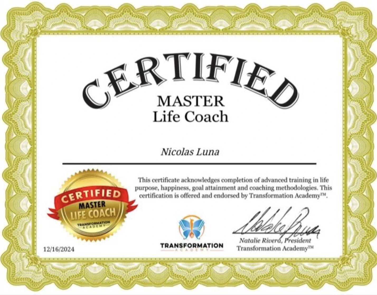 Certification 13